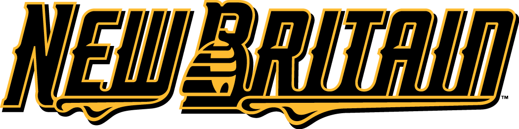 New Britain Bees 2016-Pres Wordmark Logo iron on transfers for T-shirts
